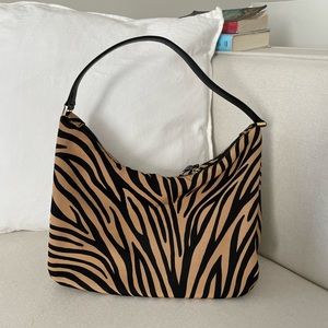Kate Spade Canvas Shoulder Bag- Tiger print pattern